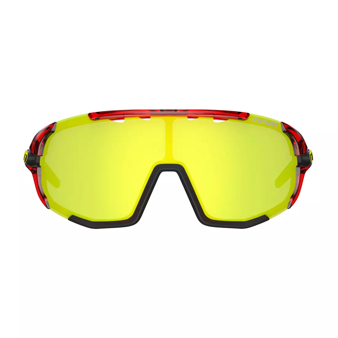 TIFOSI sports glasses with replaceable lenses sledge clarion crystal red (Clarion Yellow, AC Red, Clear) TFI-1630109827