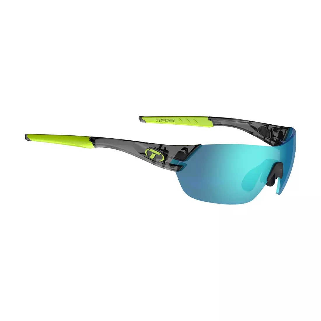 TIFOSI sports glasses with replaceable lenses slice clarion crystal smoke (Clarion, AC Red, Clear) TFI-1600102822