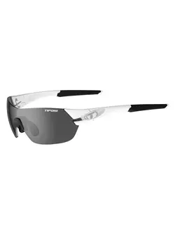 TIFOSI sports glasses with replaceable lenses slice matte white (Smoke, AC Red, Clear) TFI-1600101270