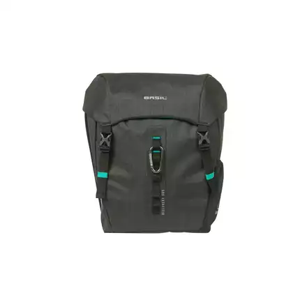 BASIL pannier for the trunk discovery 365D double 18L black melee B-18042