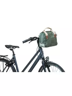 BASIL bag/  handlebar bag boheme city bag kf 8L forest green B-18014
