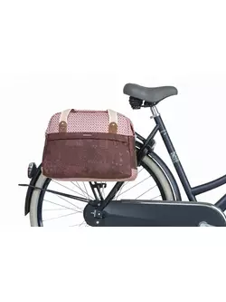 BASIL bag / pannier for the trunk boheme carry all 18L fig red B-18008