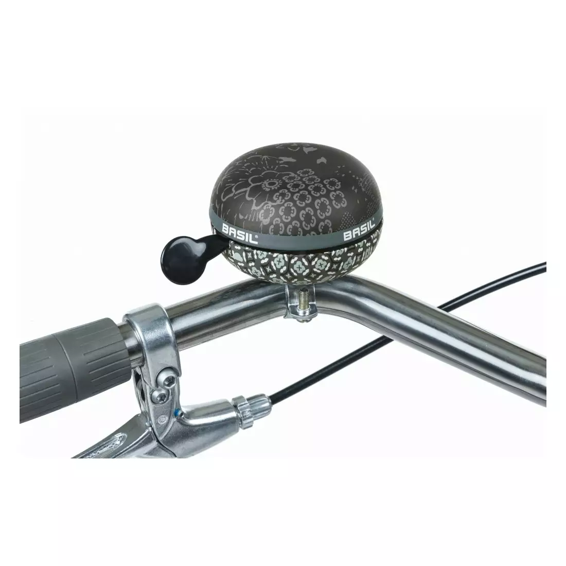 BASIL bicycle bell boheme 80mm charcoal B-50524