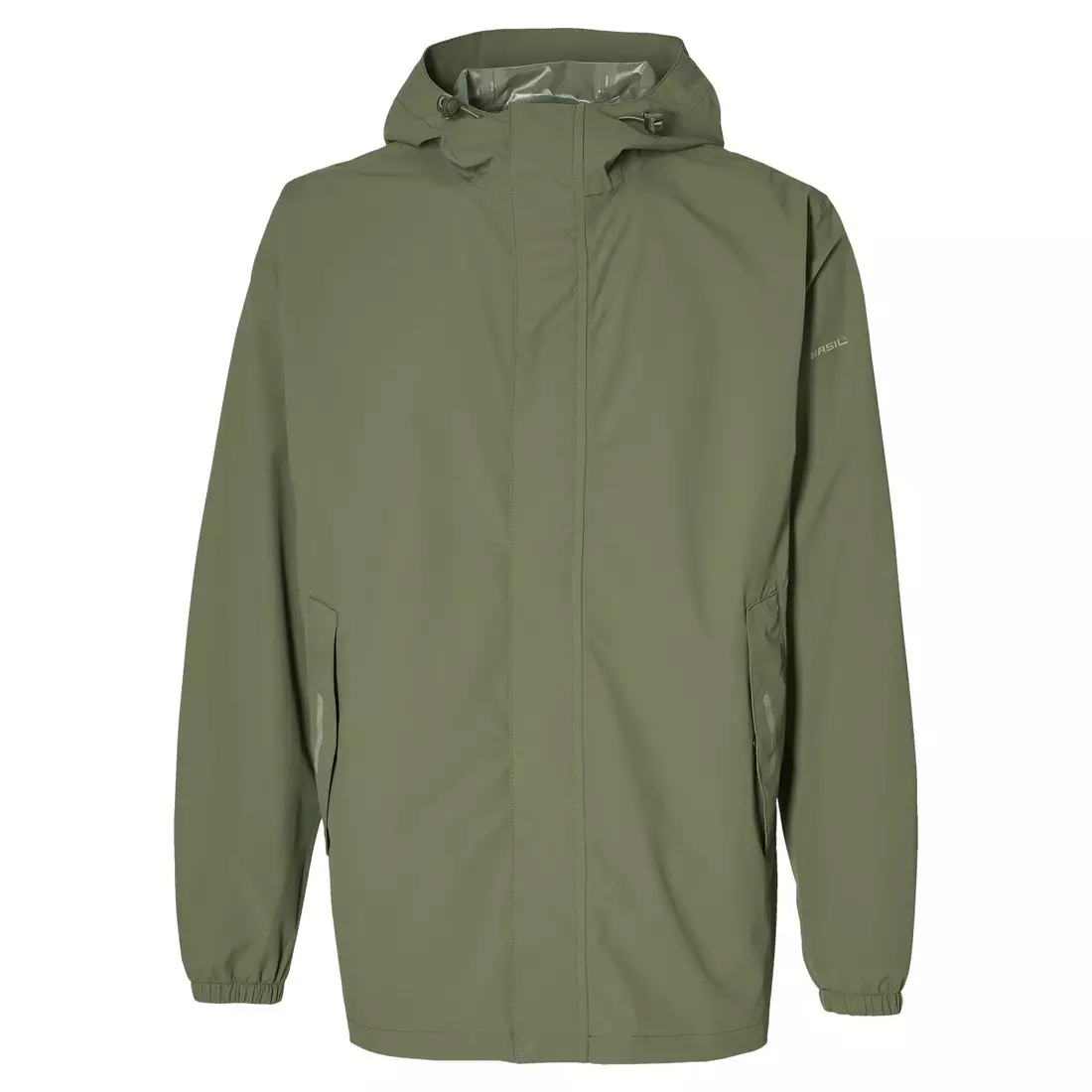 BASIL rain jacket hoga olive green B-40093