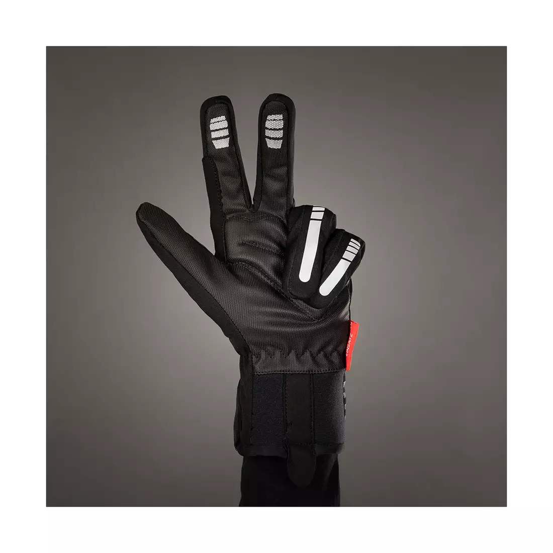 CHIBA 2ND SKIN light winter bicycle gloves 31239 black