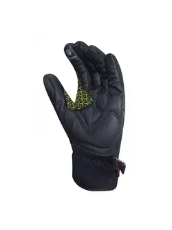 CHIBA EXPRESS+ light winter bicycle gloves, fluorine/black 3110719 