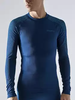 Functional Shirt,Sports Shirt CRAFT Intensity,Men's,Compression,Long Sleeve,Blue 