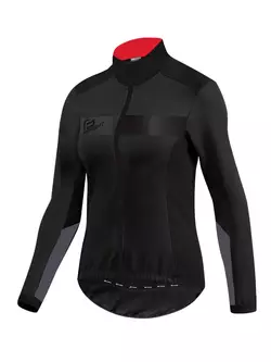 FORCE BRIGHT LADY ladies' bicycle jacket, black 899912