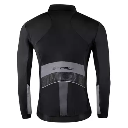 FORCE BRIGHT Cycling jacket, black 899941