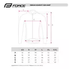 FORCE GEM Women's long-sleeved cycling jersey pink 9001437