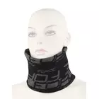 FORCE Warm multifunctional scarf, black and gray 903146
