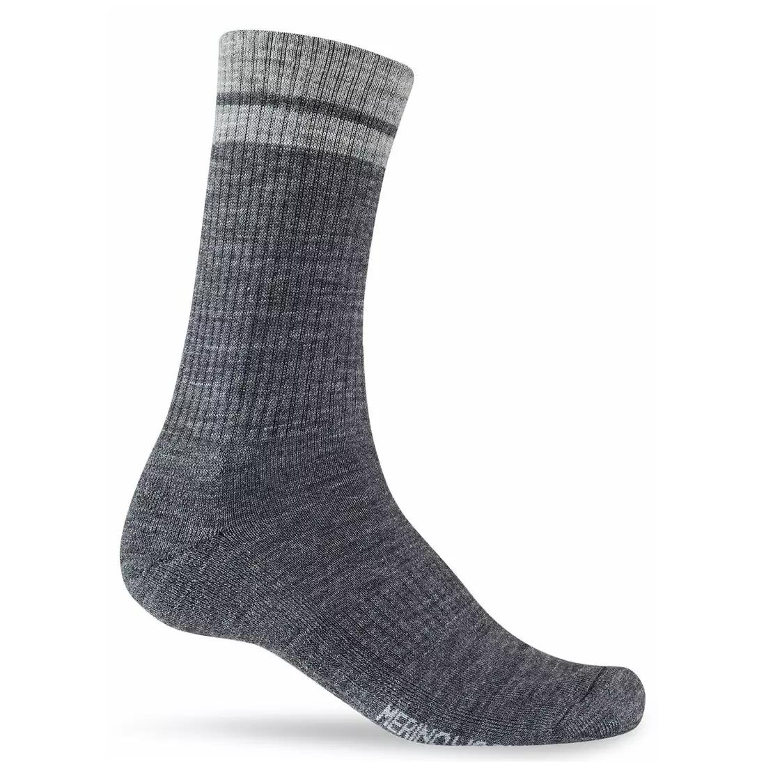 GIRO cycling socks winter merino wool charcoal grey GR-7062588
