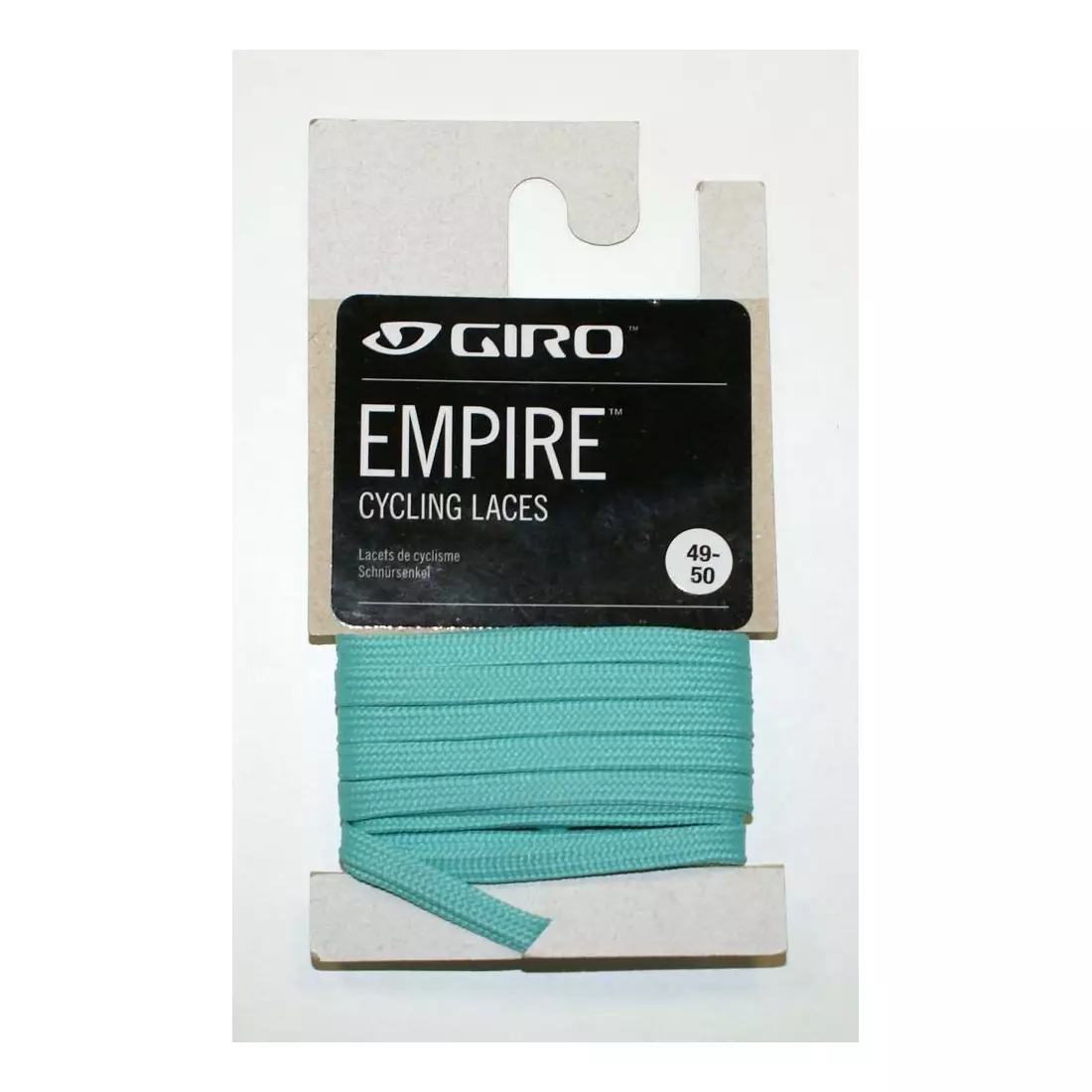 GIRO laces for cycling shoes EMPIRE LACES turquoise GR-7084153