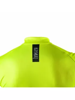KAYMAQ SLEEVELESS sleeveless men's T-shirt 01.217, fluoride yellow