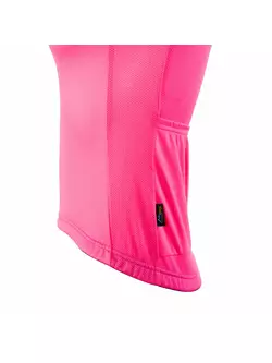KAYMAQ SLEEVELESS women's sleeveless cycling t-shirt 01.218, pink