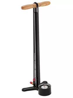 LEZYNE floor bicycle pump STEEL FLOOR DRIVE ABS-1 PRO CHUCK 220psi black LZN-1-FP-SFLDR-V704