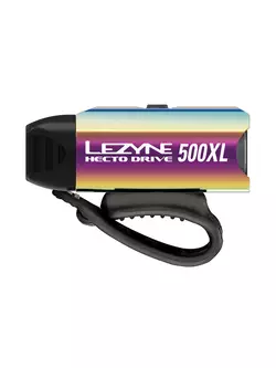 LEZYNE front bicycle lamp LED HECTO DRIVE 500XL neo metallic LZN-1-LED-9F-V530