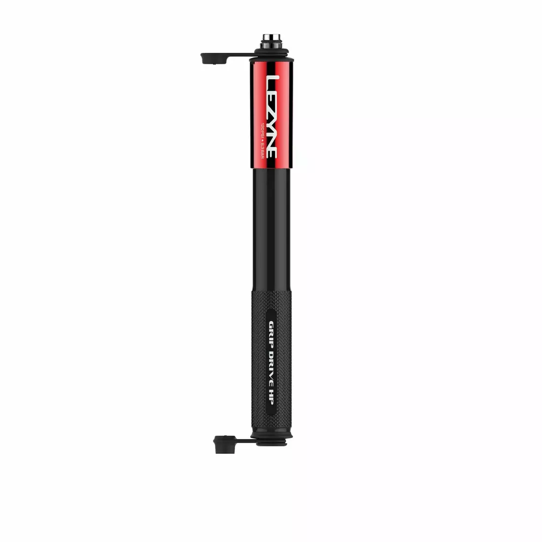 LEZYNE hand bicycle pump GRIP DRIVE HP M ABS 120psi 230mm red LZN-1-MP-GRIPHP-V1M11