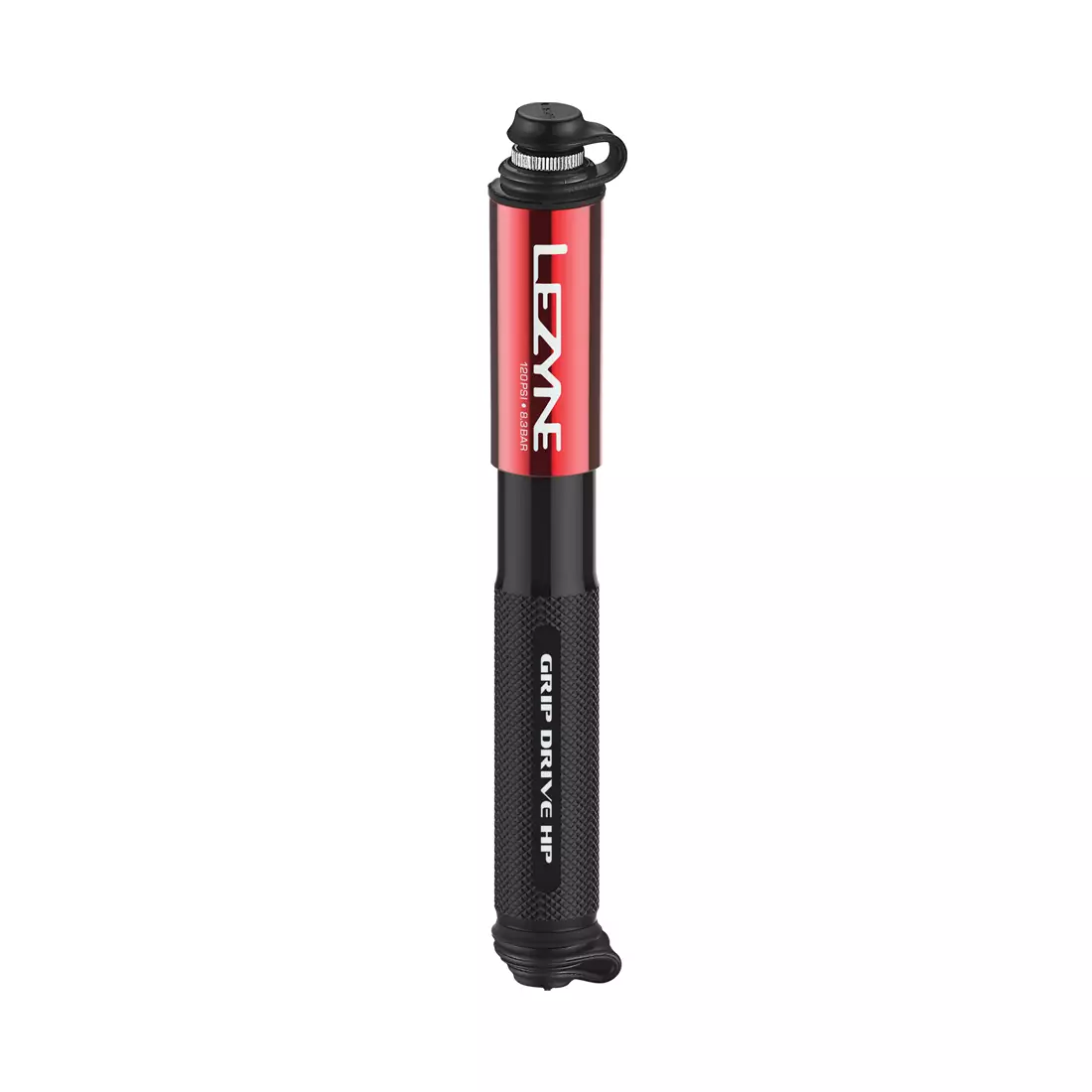 LEZYNE hand bicycle pump GRIP DRIVE HP S 120psi 185mm red LZN-1-MP-GRIPHP-V1S11
