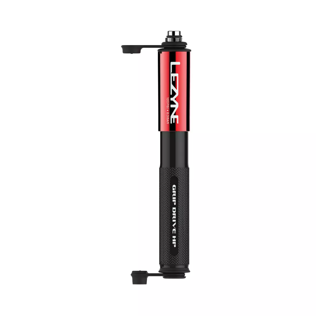 LEZYNE hand bicycle pump GRIP DRIVE HP S 120psi 185mm red LZN-1-MP-GRIPHP-V1S11