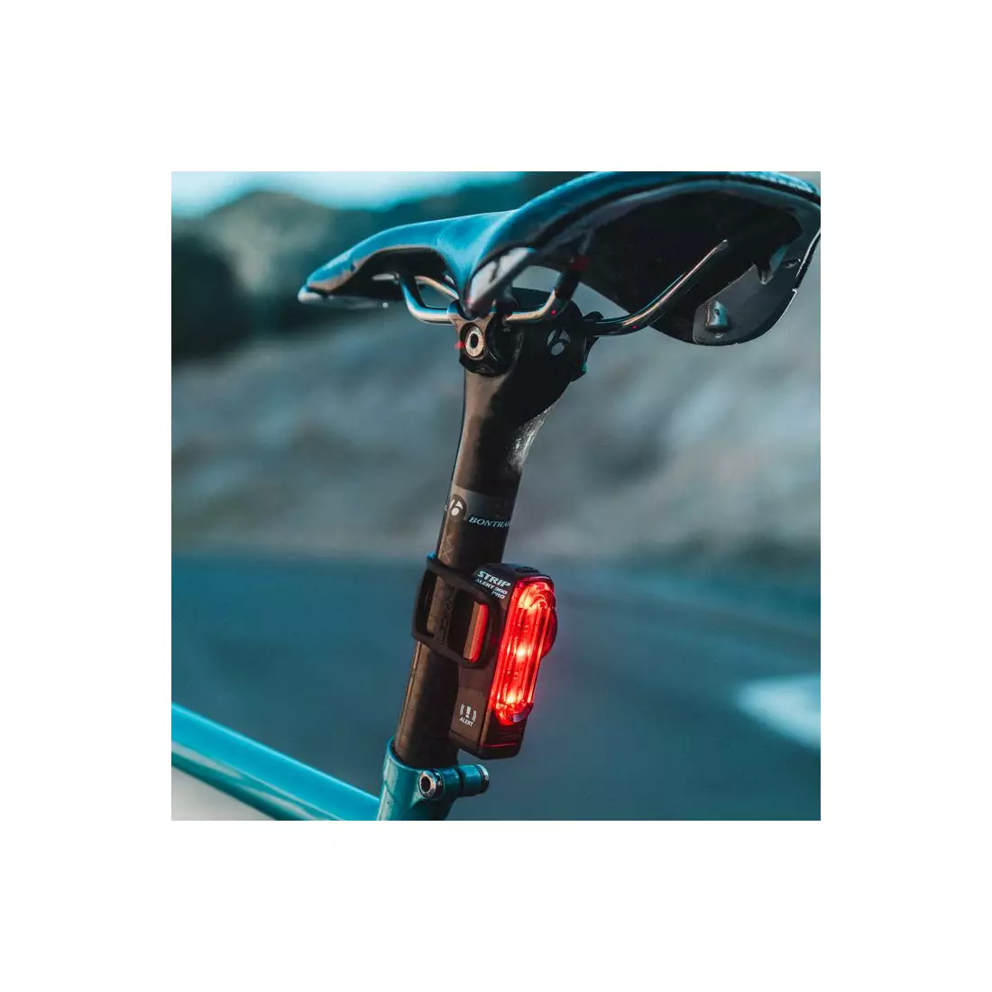 LEZYNE rear bicycle lamp STRIP PRO ALERT DRIVE 300 black LZN-1-LED-37R-V104