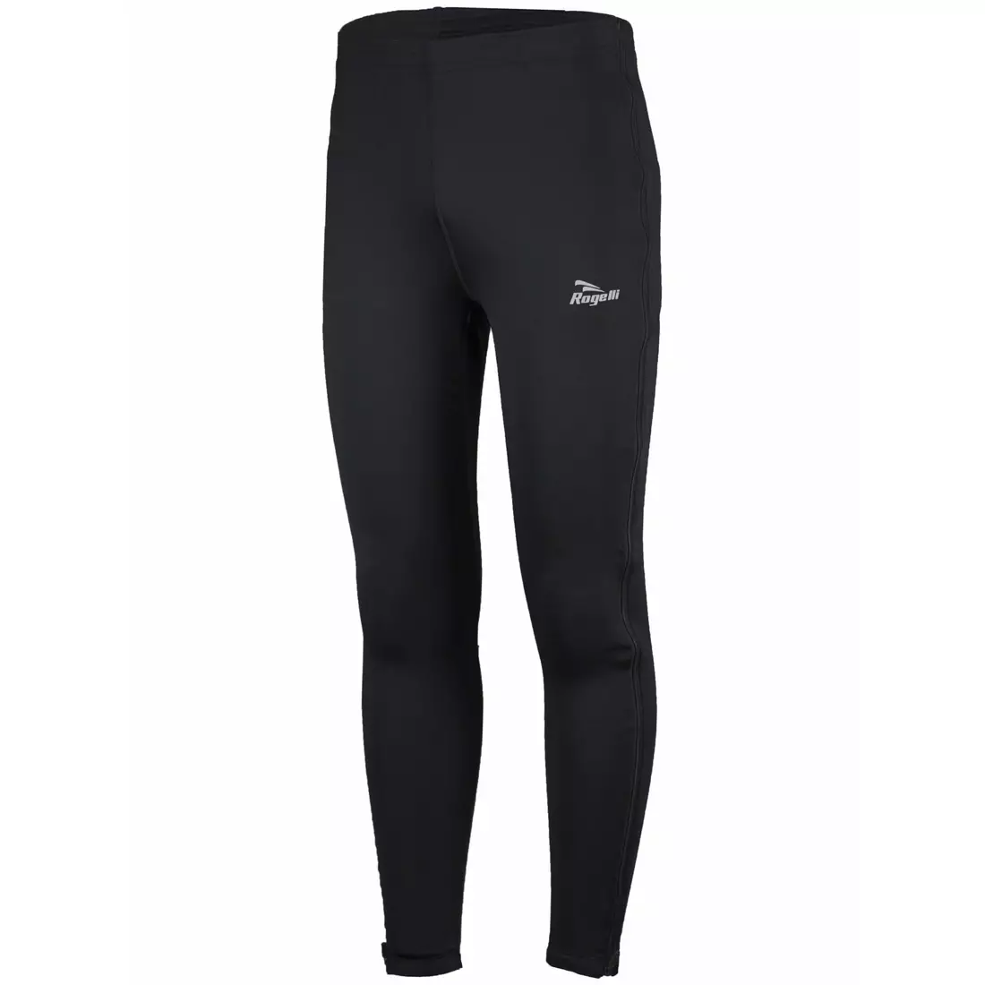 ROGELLI BRENO men's insulated sport pants with full zipper on the sides, without padding, black
