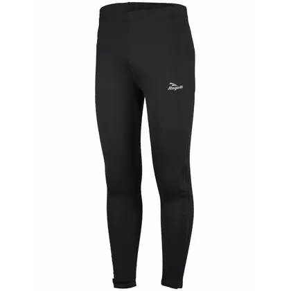 ROGELLI BRENO men's insulated sport pants with full zipper on the sides, without padding, black