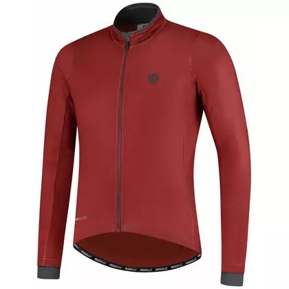 ROGELLI ESSENTIAL men's insulated bicycle jacket impregnated, bricklayer