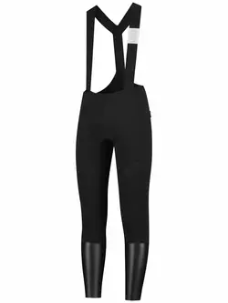 ROGELLI HALO men's insulated bicycle pants on suspenders with gel padding, black