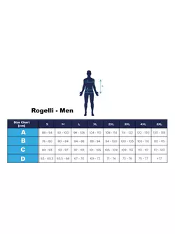 ROGELLI HERO men's transition softshell bicycle jacket, black blue
