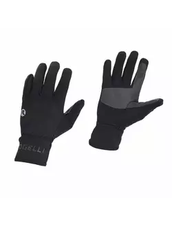 ROGELLI QLIMATE transitional insulated universal bicycle gloves, black