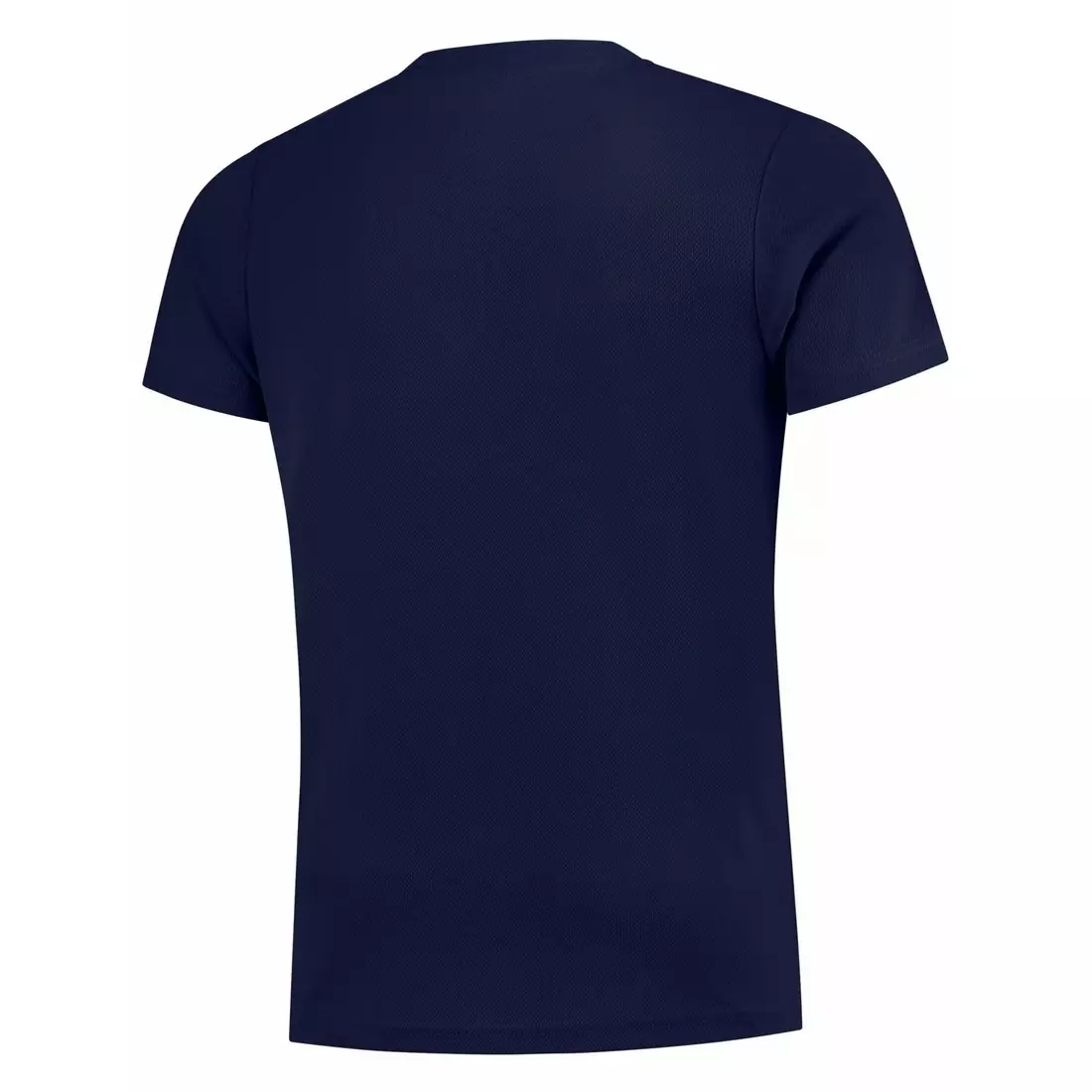 ROGELLI RUN PROMOTION men's sports shirt with short sleeves, dark blue