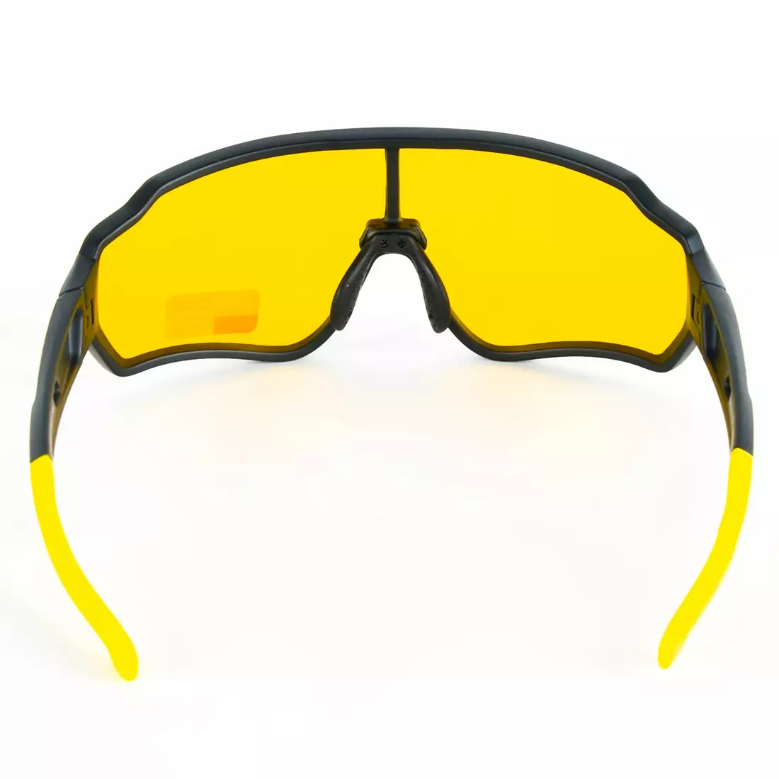 Rockbros 10164 bicycle sports glasses with polarized black-yellow