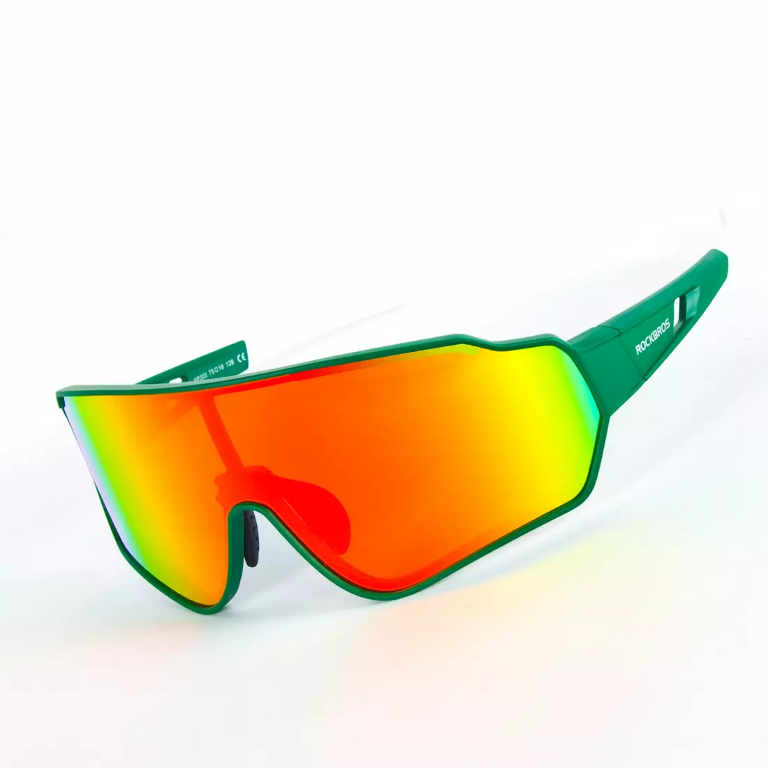 Rockbros 10165 bicycle sports glasses with polarized green-white