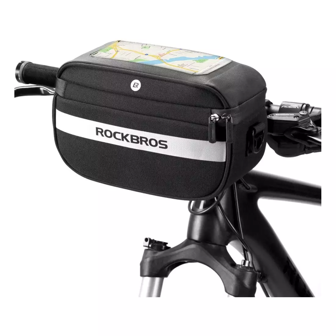 Rockbros Handlebar bag for the mobile phone, black B27