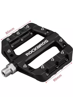 Rockbros platform pedals nylon black 2017-12CBK