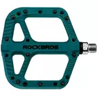 Rockbros platform pedals nylon dark turquoise 2018-12ABL
