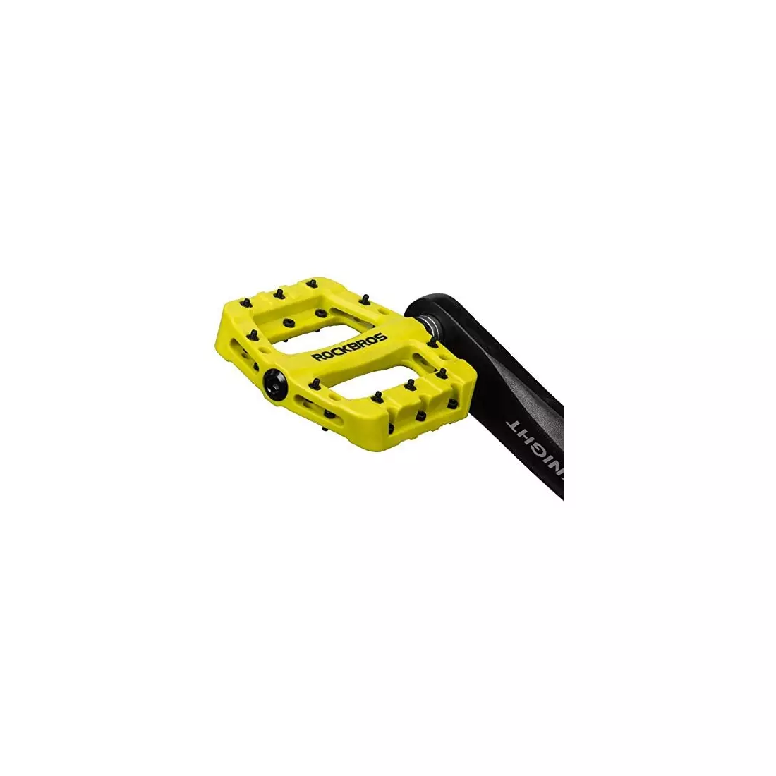 Rockbros platform pedals nylon fluorine yellow 2017-12CGN