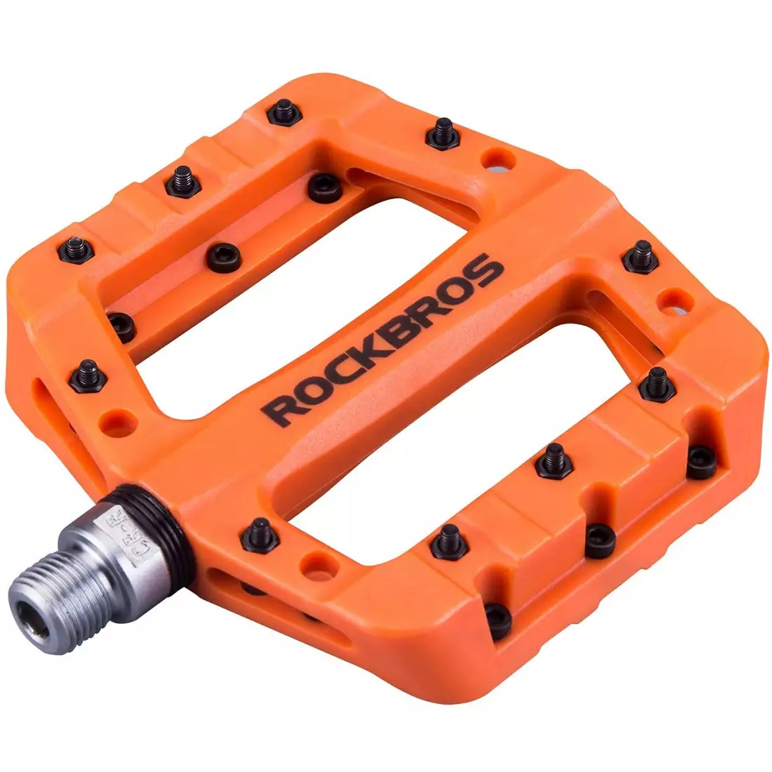 Rockbros platform pedals nylon orange 2017-12COR
