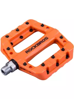 Rockbros platform pedals nylon orange 2017-12COR