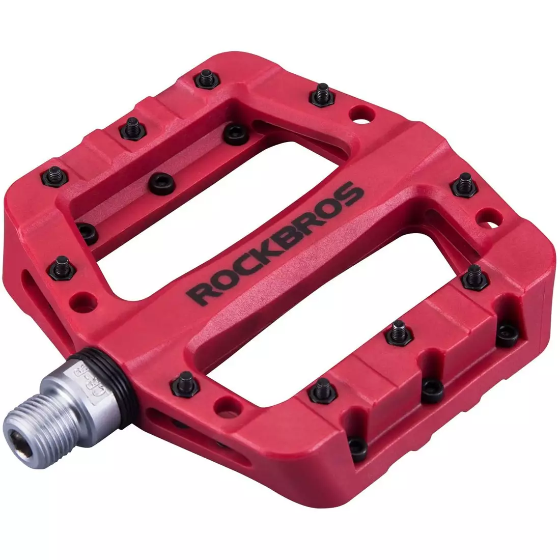 Rockbros platform pedals nylon red 2017-12CRD