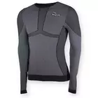 Rogelli CHASE men's underwear long-sleeved thermo-active t-shirt, black