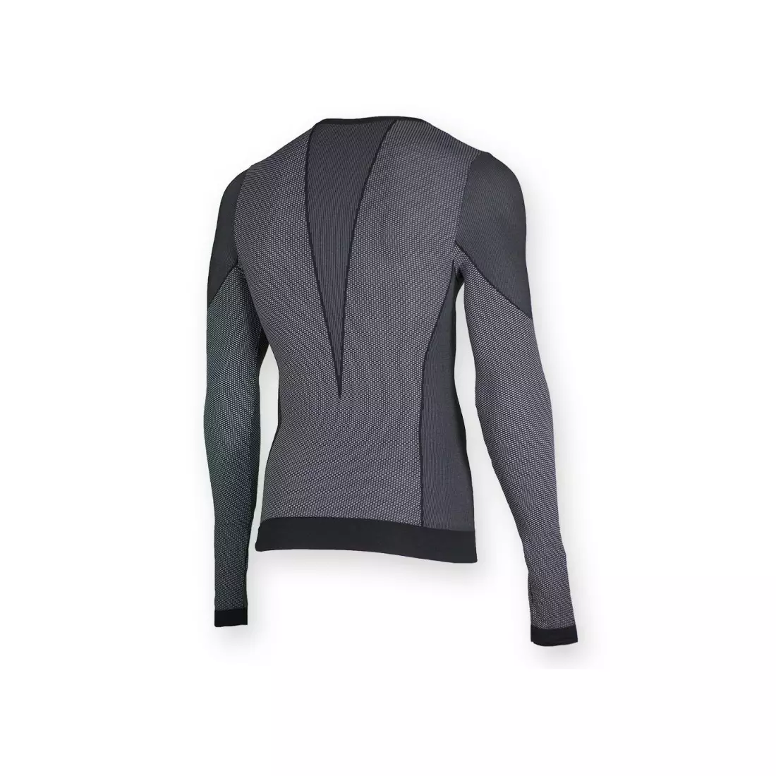 Rogelli CHASE men's underwear long-sleeved thermo-active t-shirt, black