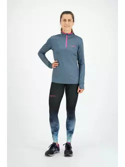 Rogelli MARBLE women's insulated T-shirt / jogging sweatshirt, grey