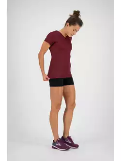 Rogelli RUN PROMOTION 801.228 Ladies running shirt maroon
