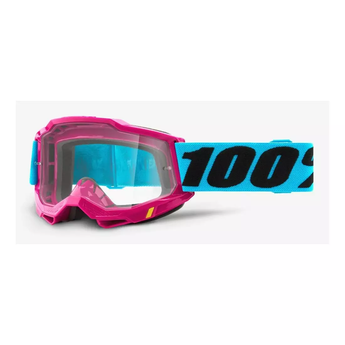 100% bicycle goggles ACCURI 2 (transparent Anti-Fog glass, LT 88%-92%) lefleur STO-50221-101-09