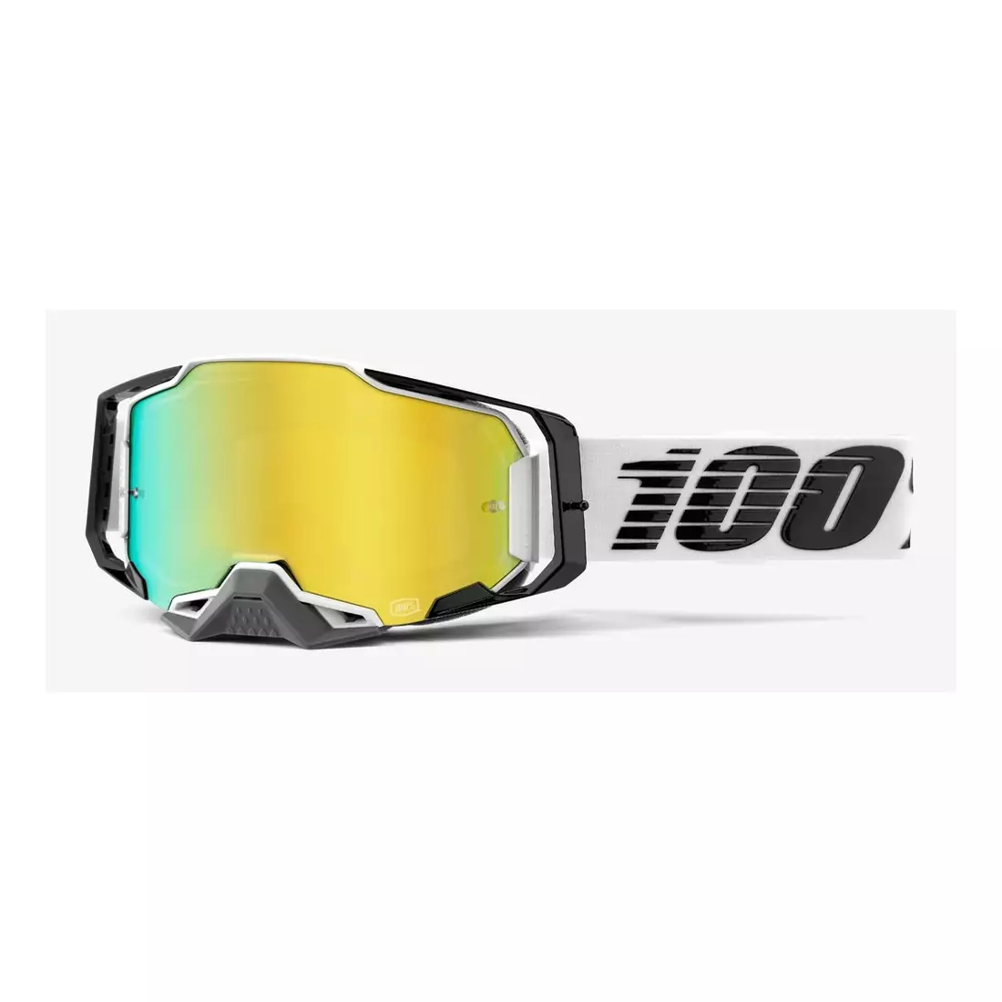 100% bicycle goggles ARMEGA (gold mirror, LT 28%+/-5%) atmos STO-50721-259-09