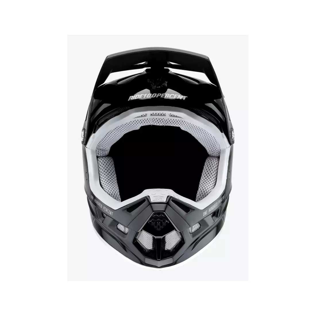100% bicycle helmet full face AIRCRAFT COMPOSITE silo STO-80004-368-09
