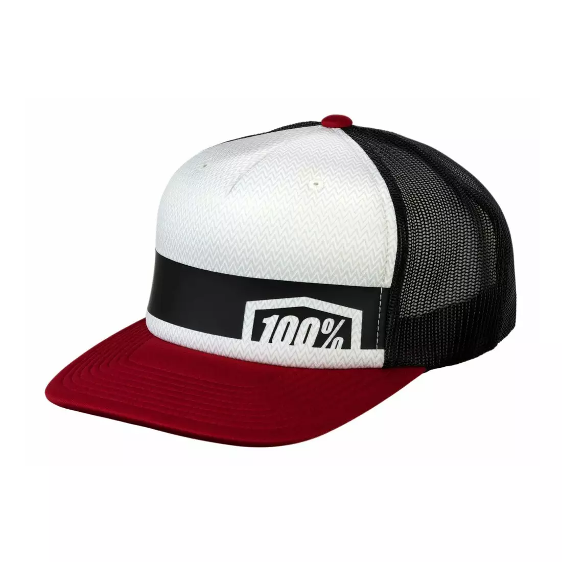 100% junior cap with a visor QUEST trucker hat brick STO-20067-068-00