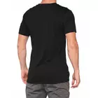 100% men's sports t-shirt with short sleeves ESSENTIAL black snake STO-32016-462-13